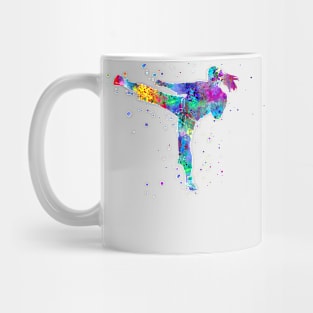 Karate fighter girl Mug